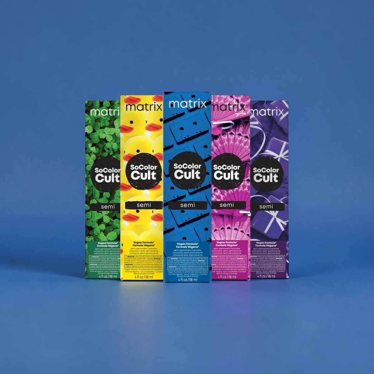 Matrix SoColor Cult Semi-Permanent Hair Color — Powder Blue, shown on its own