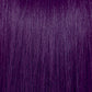 Pravana ChromaSilk Vivids Semi-Permanent Hair Color — shade Violet Fume (Smokey Violet), hair swatch showing the finished tone