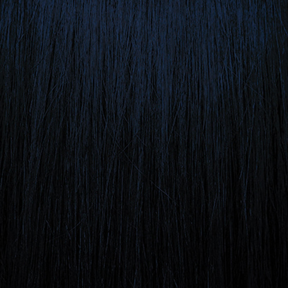 Pravana ChromaSilk Creme Color shade 3.99 Dark Intense Blue Brown — hair swatch showing the finished tone