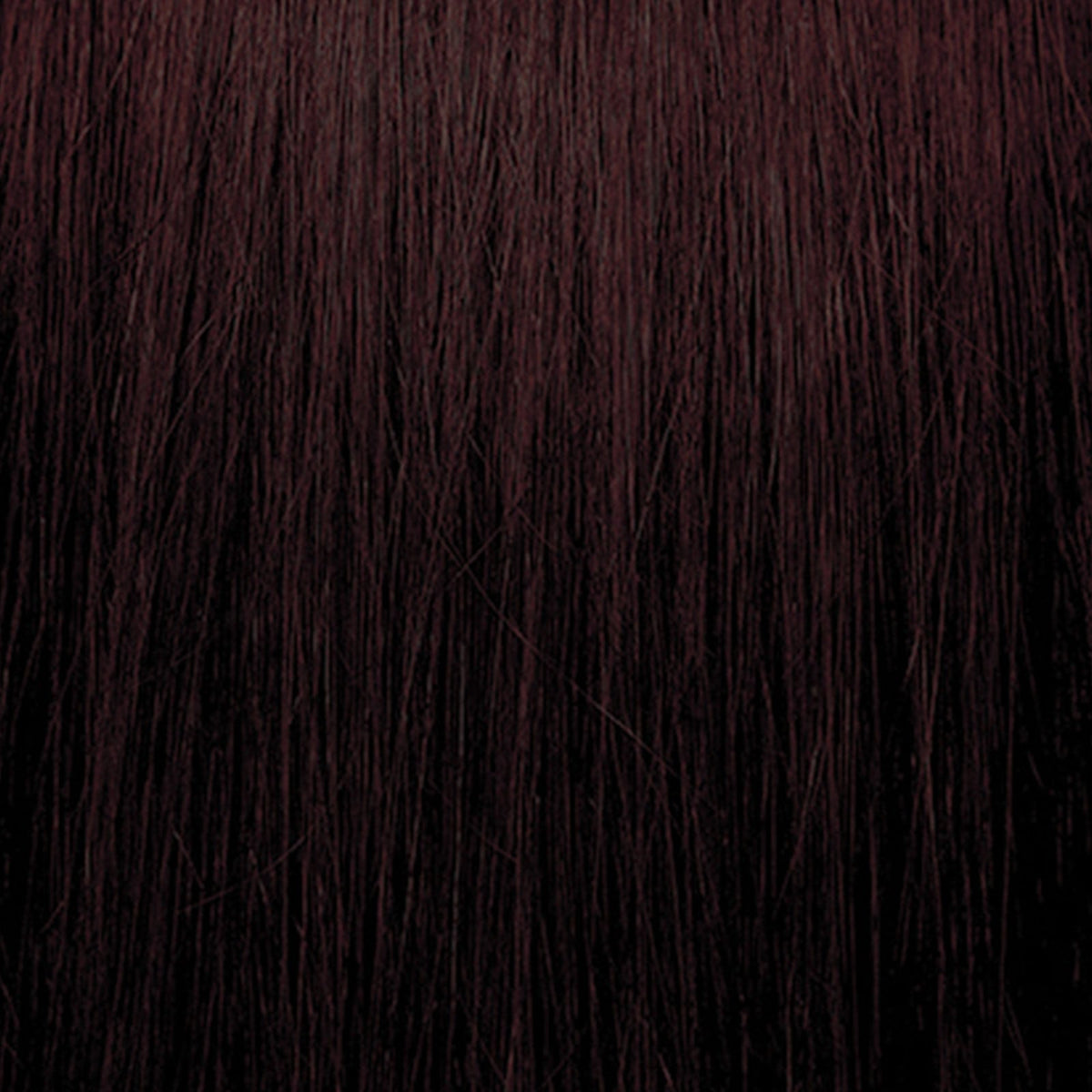 Pravana ChromaSilk Creme Color shade 4.66 Dark Intense Red Brown — hair swatch showing the finished tone