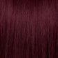 Pravana ChromaSilk Hydragloss — shade 6RV red violet dark blonde, hair swatch showing the finished tone