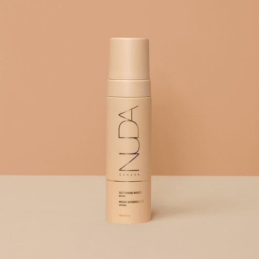 Mousse autobronzante Moyenne