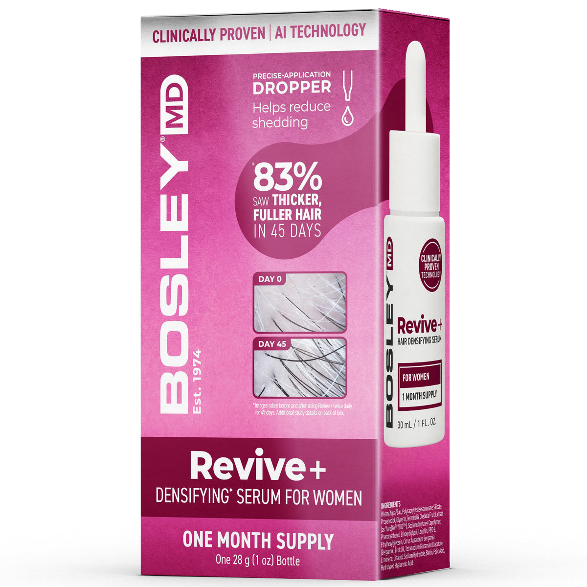 BosleyMD Revive+ Densifying Serum for Women – 30 ml