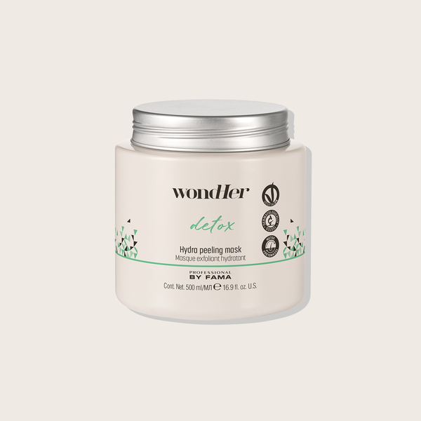 Professional By Fama Wondher Detox Hydra Peeling Mask – Exfoliating Scalp and Hair Mask 500 ml