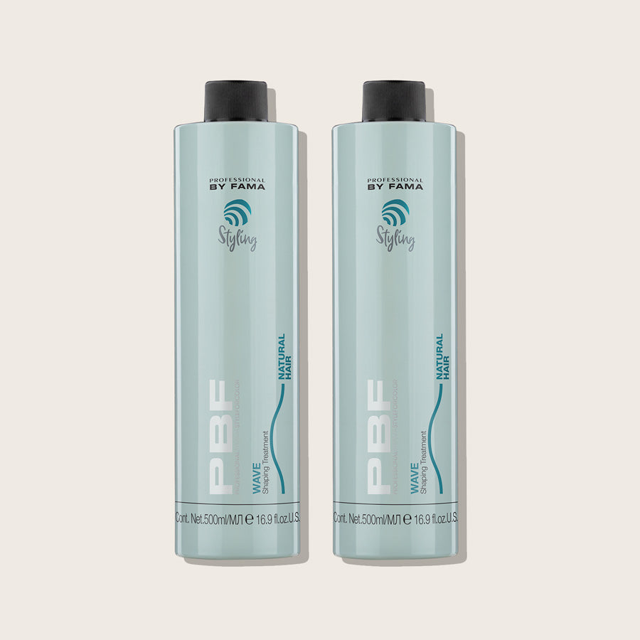 Professional By Fama StyleForColor Wave for Natural Hair — two 500 ml bottles