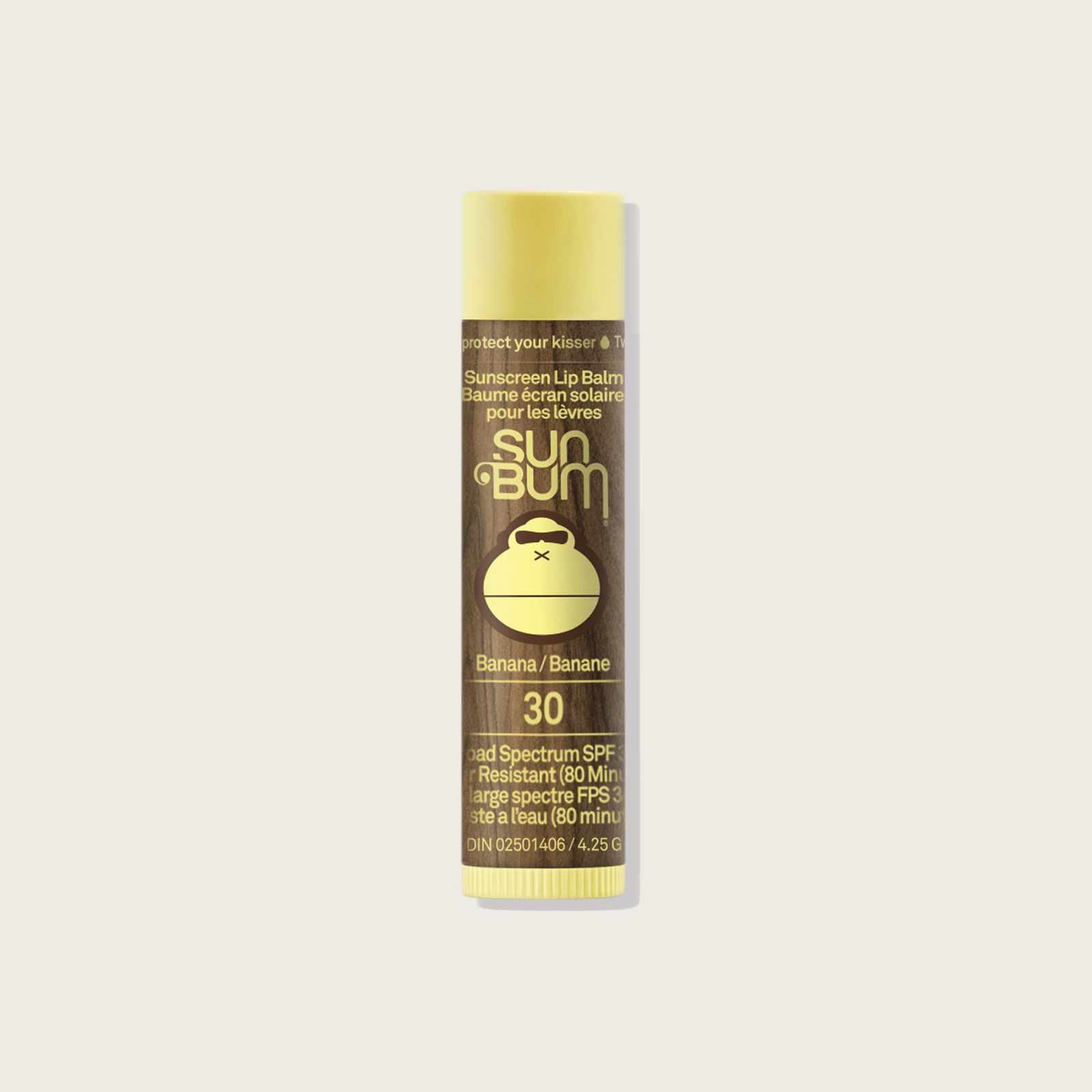 Baume à lèvres écran solaire Original Banane FPS 30 Sun Bum