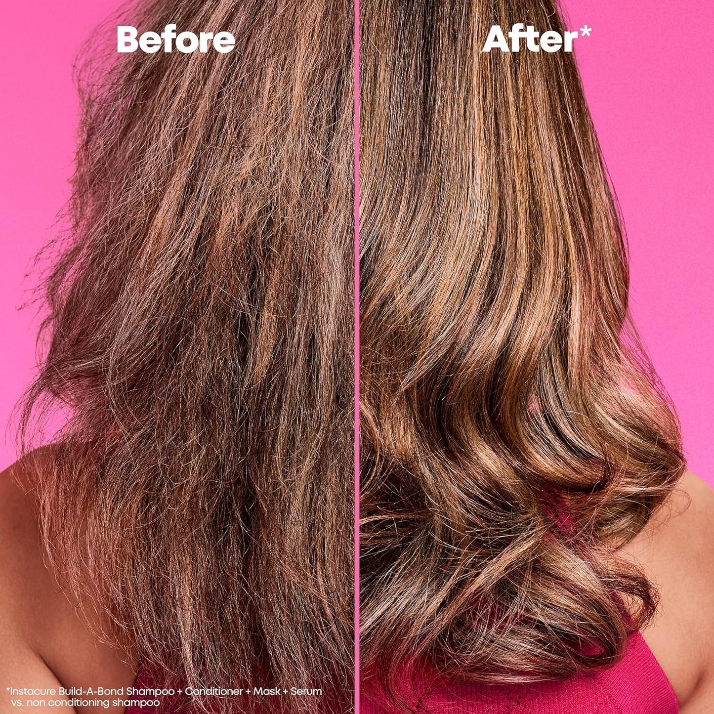 Matrix Instacure Build-A-Bond Duo – Shampoo & Conditioner Set for Professional-Grade Hair Repair