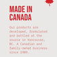AG Care Colour Savour — Made in Canada brand card