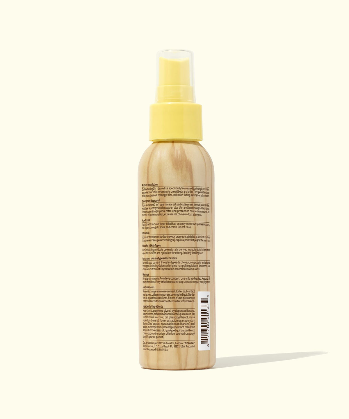 Sun Bum 3-in-1 Leave-In Conditioner 118ml – Canadian bottle back