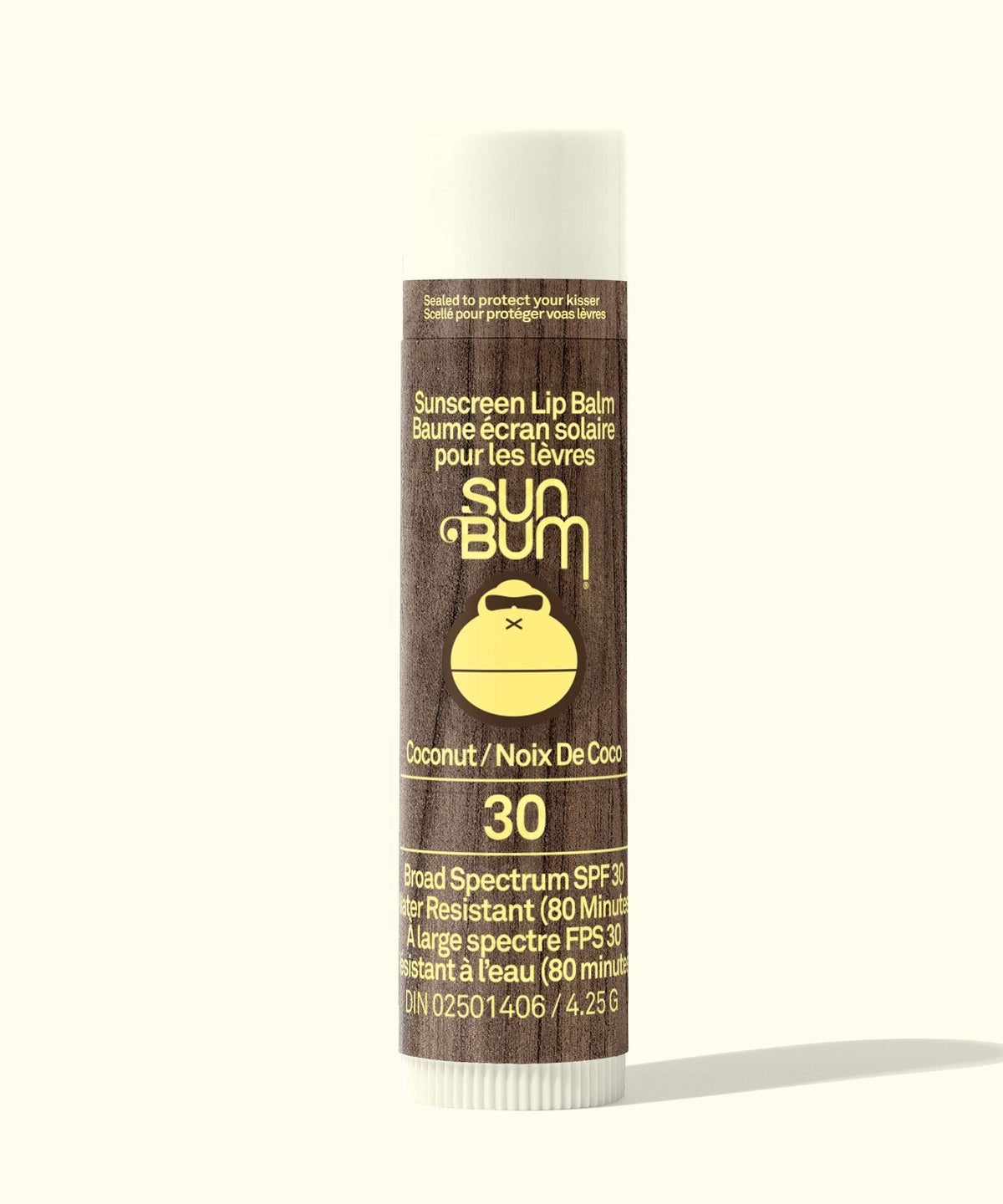 Sun Bum Original SPF 30 Sunscreen Lip Balm – Coconut 4.25g — Canadian manufacturer 1