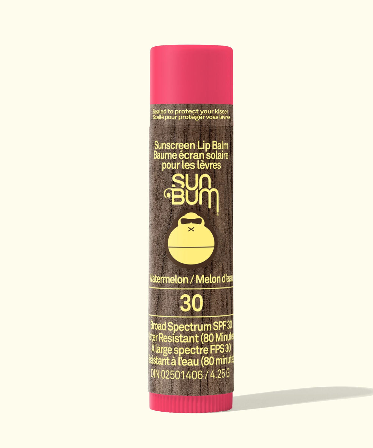 Sun Bum Original SPF 30 Sunscreen Lip Balm – Watermelon 4.25g — Canadian manufacturer 1