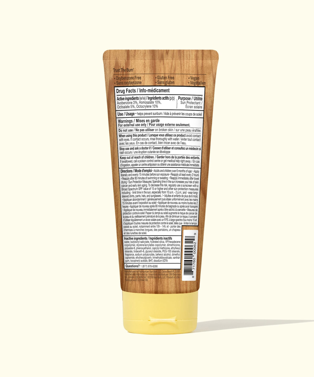 Sun Bum Original Sunscreen Body Lotion SPF 50 – 177ml — Manufacturer 6