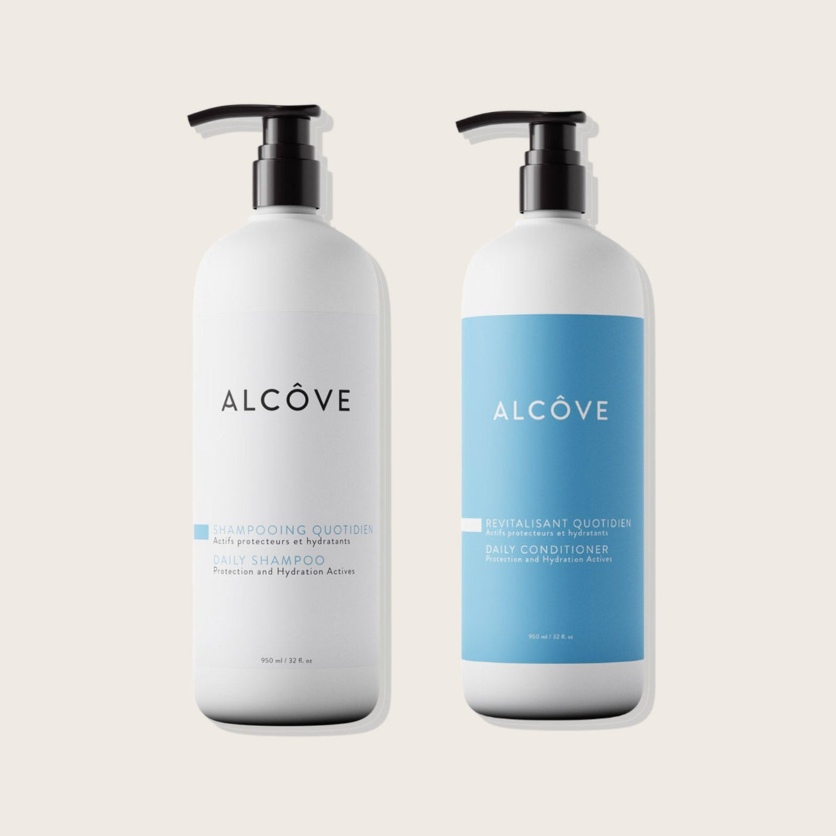 Alcove Daily Duo – Gentle Everyday Shampoo & Conditioner – Alcove professional haircare