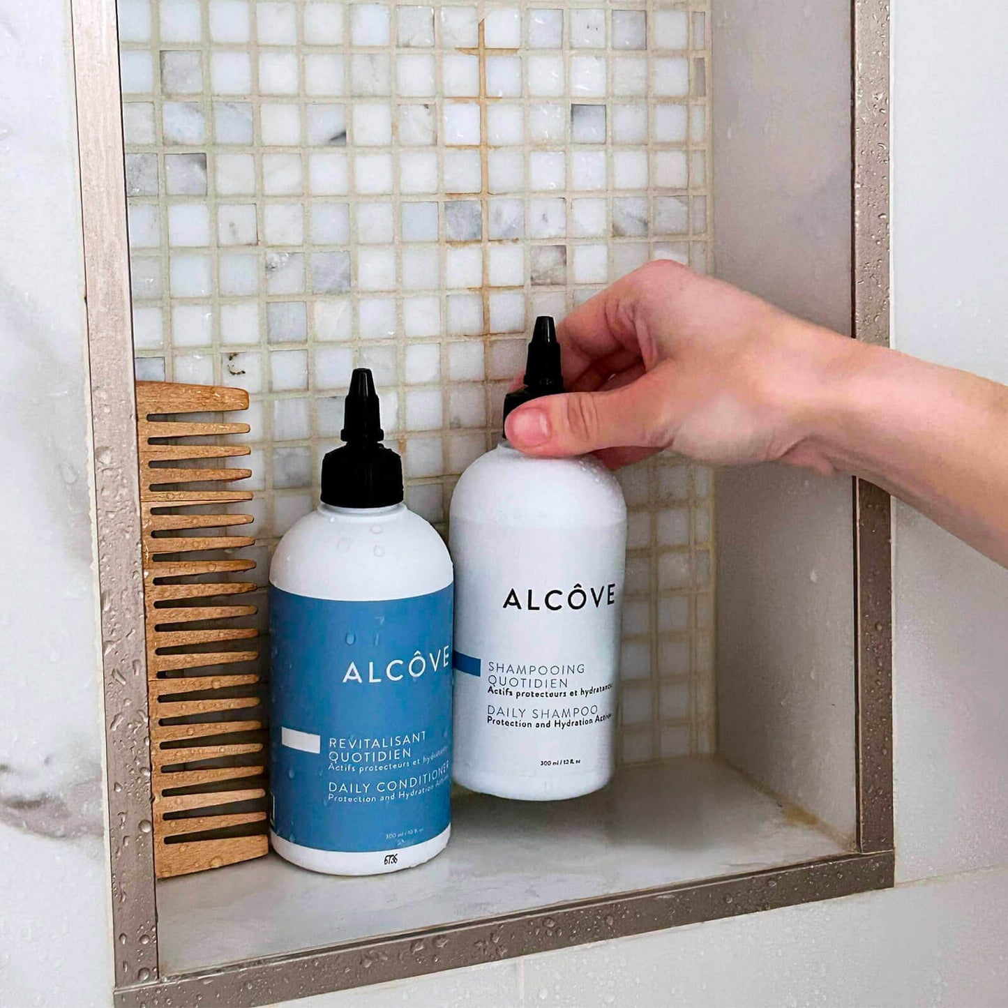 Alcove Daily Duo – Gentle Everyday Shampoo & Conditioner – Alcove professional haircare