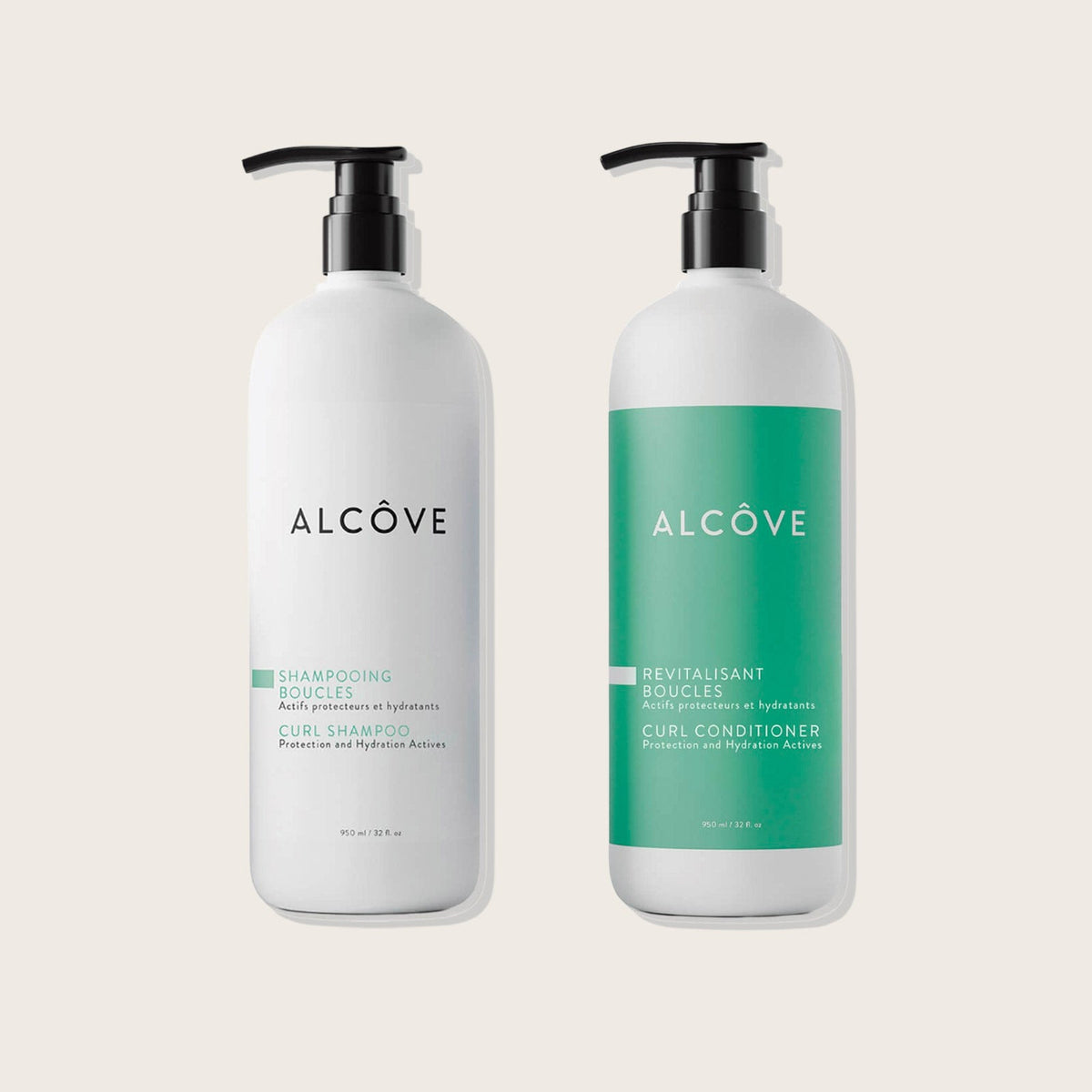 Alcove Curl Duo – Cleansing & Conditioning for Defined Curls – Alcove professional haircare