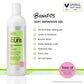 All About Curls Soft Definition Gel — 443 ml bottle with brand benefits chart: alcohol-free, locks in moisture, boosts shine, softly defines curls