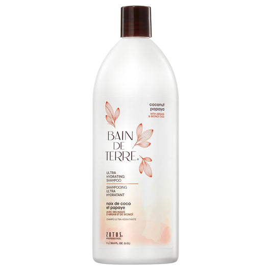 Bain de Terre Ultra Hydrating Shampoo — current-livery front packshot, plain white background