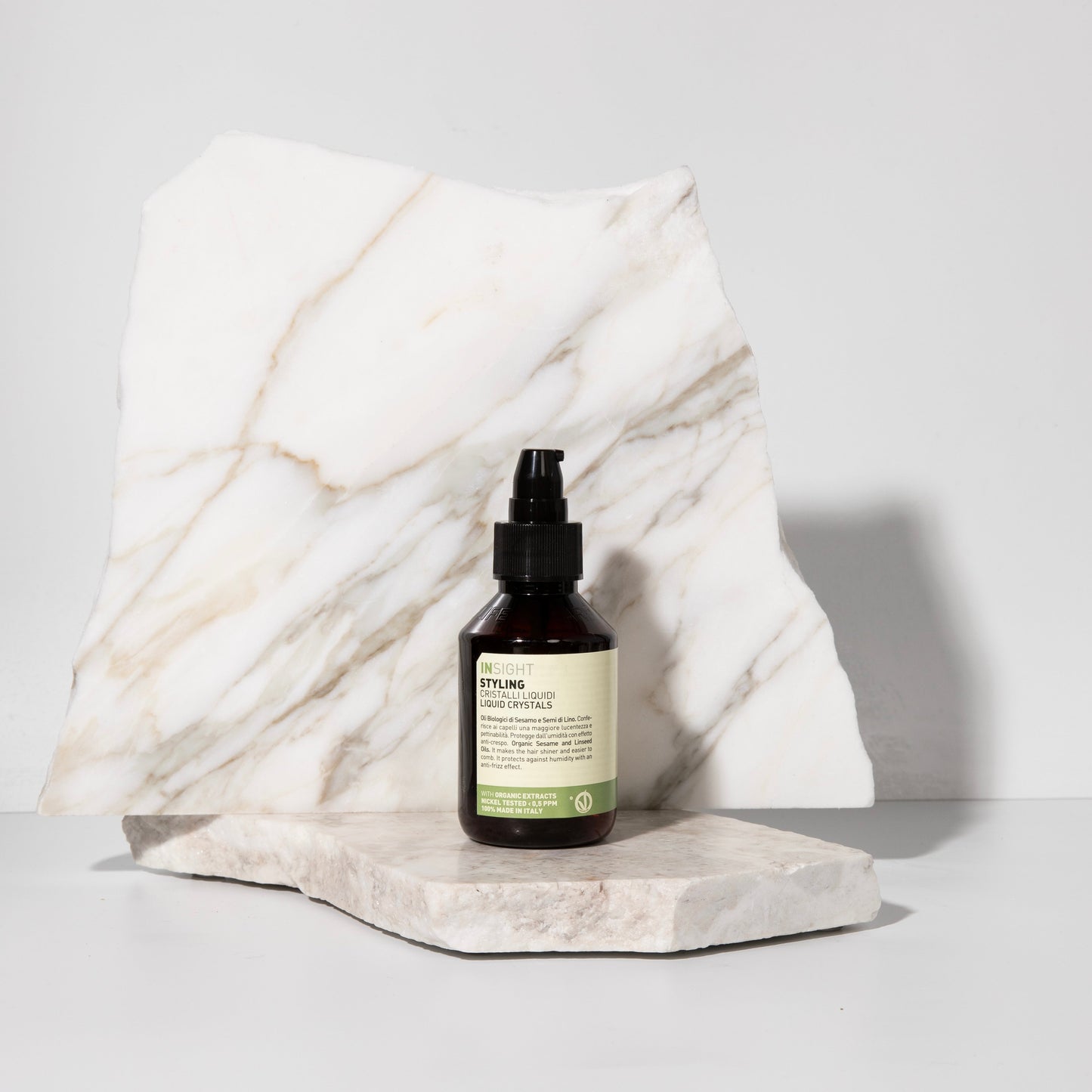 Insight Styling Liquid Crystals 100 ml — same bottle in the cream-label livery currently supplied in Canada