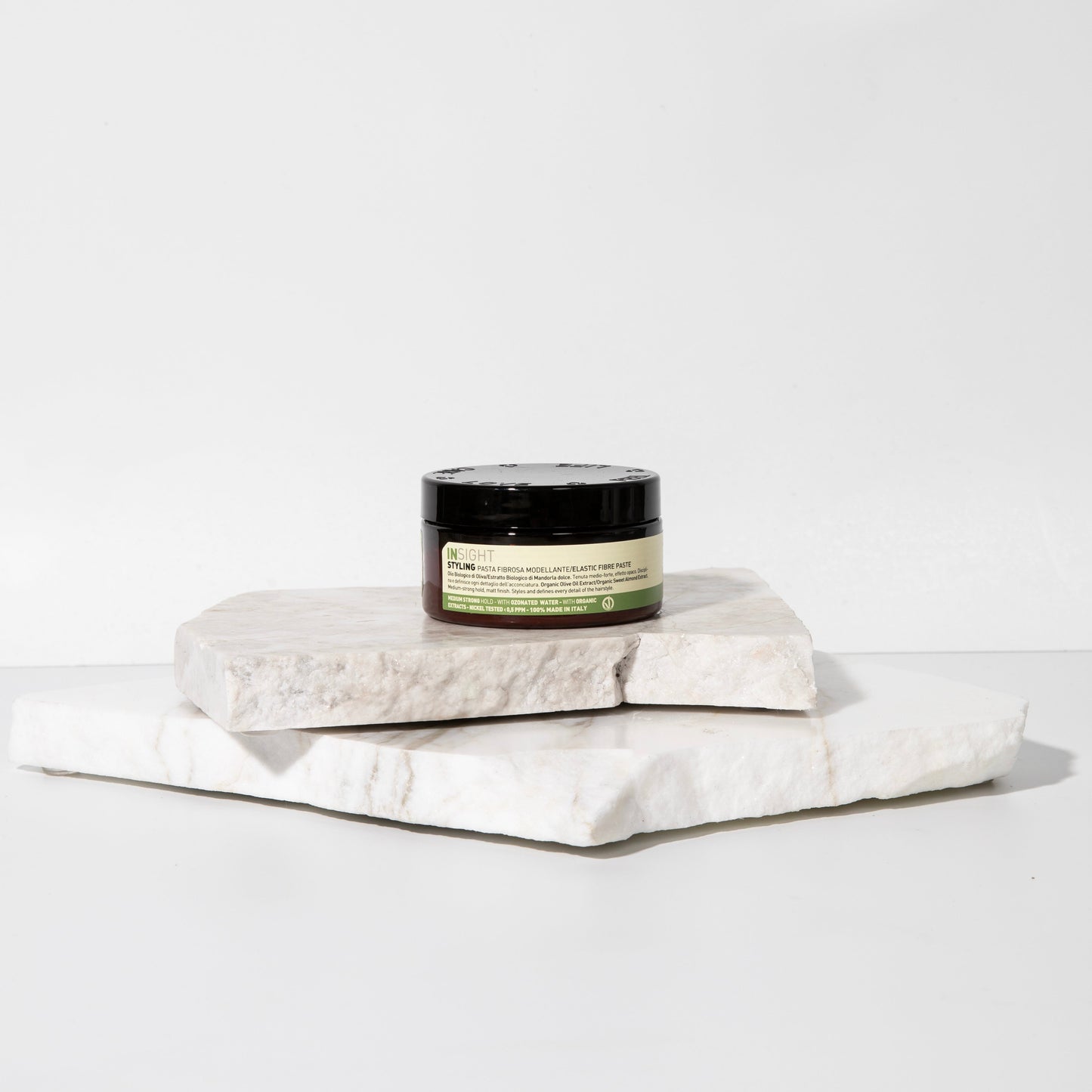 Insight Styling Elastic Fibre Paste 90 ml — same jar in the cream-label livery currently supplied in Canada