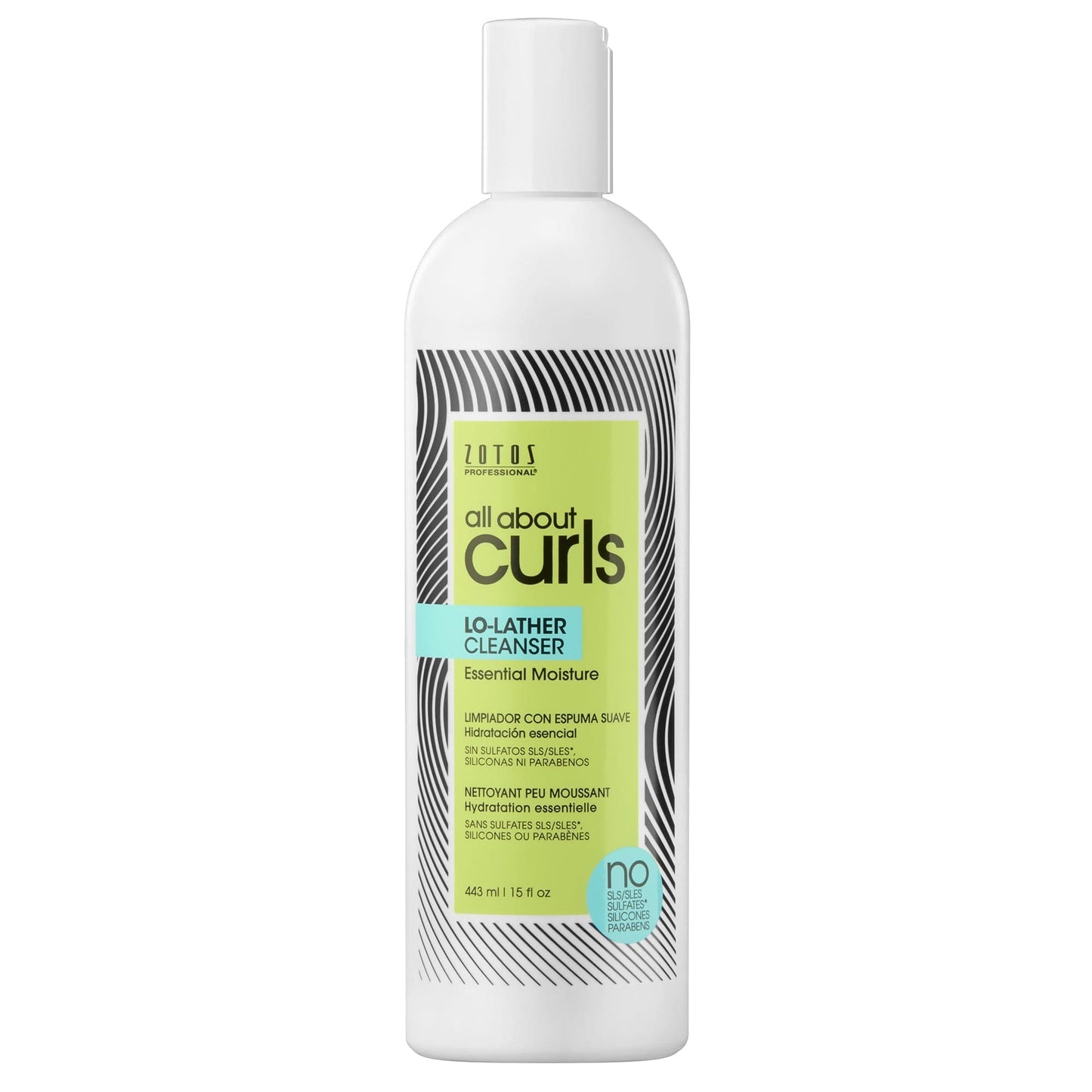 All About Curls Lo-Lather Cleanser – Gentle Moisture Cleanse for All Curl Types | 443 ml