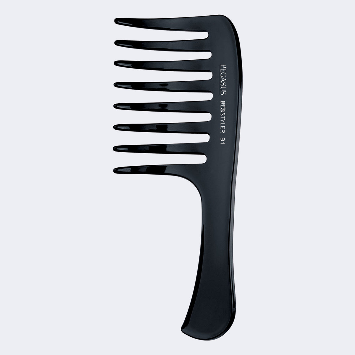 Pegasus B1 Curved BloStyler Comb – hard rubber comb