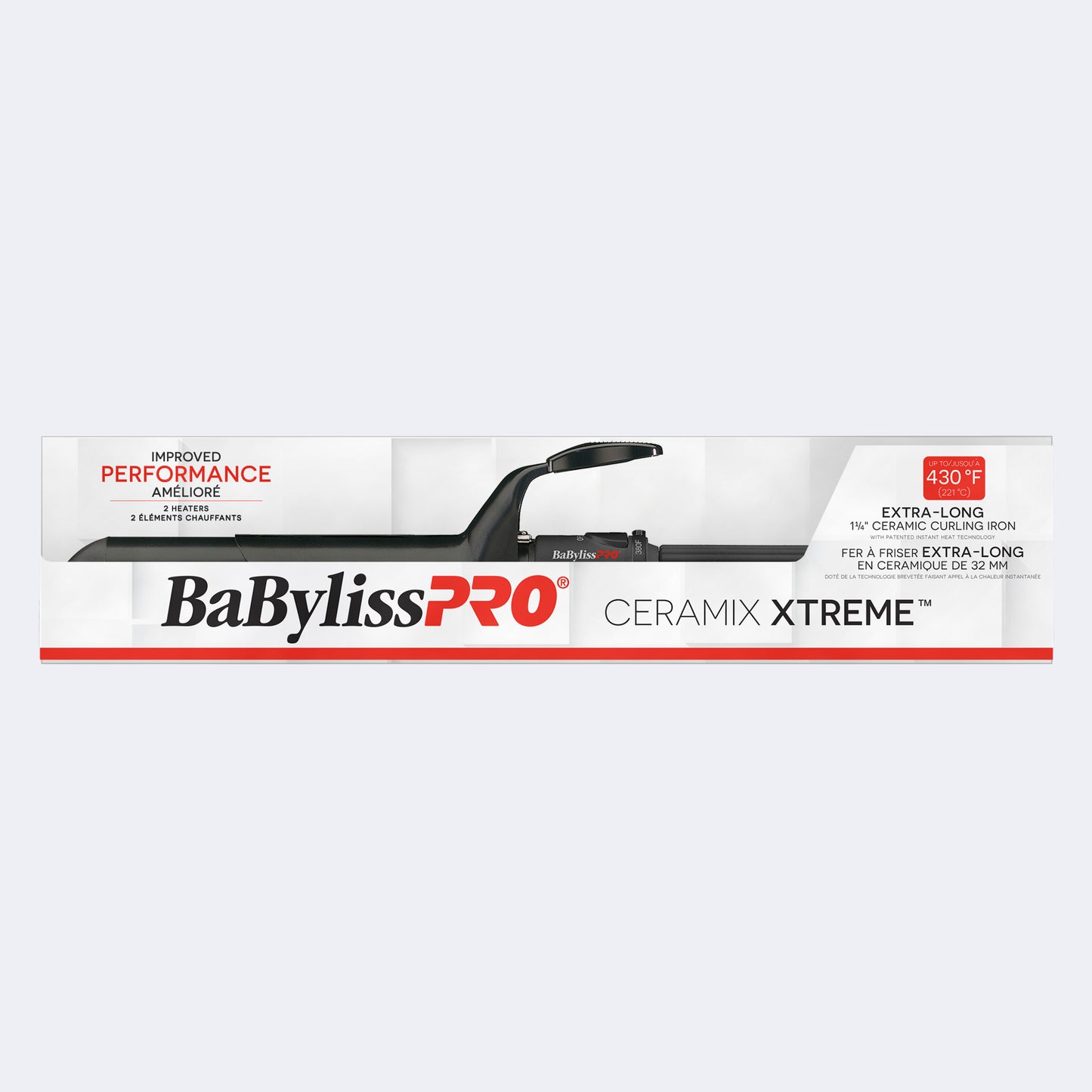 BaBylissPRO – Ceramix Xtreme 1-1/4" Extended Barrel Curling Iron