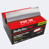 BaBylissPRO Pop-Up Aluminum Colouring Foil – 500 Sheets