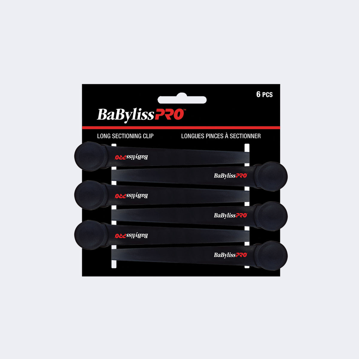 BaBylissPRO Sectioning Clips – All-Purpose, Long and Expandable
