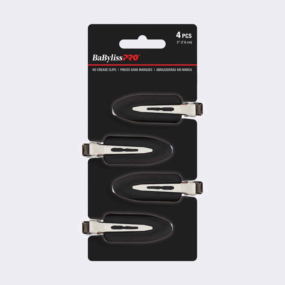 BaBylissPRO No-Crease Hair Clips – Clip Where a Crease Would Show