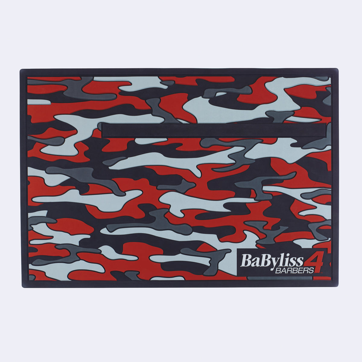 BaBylissPRO – Red Camo Magnetic Strip Barber Mat