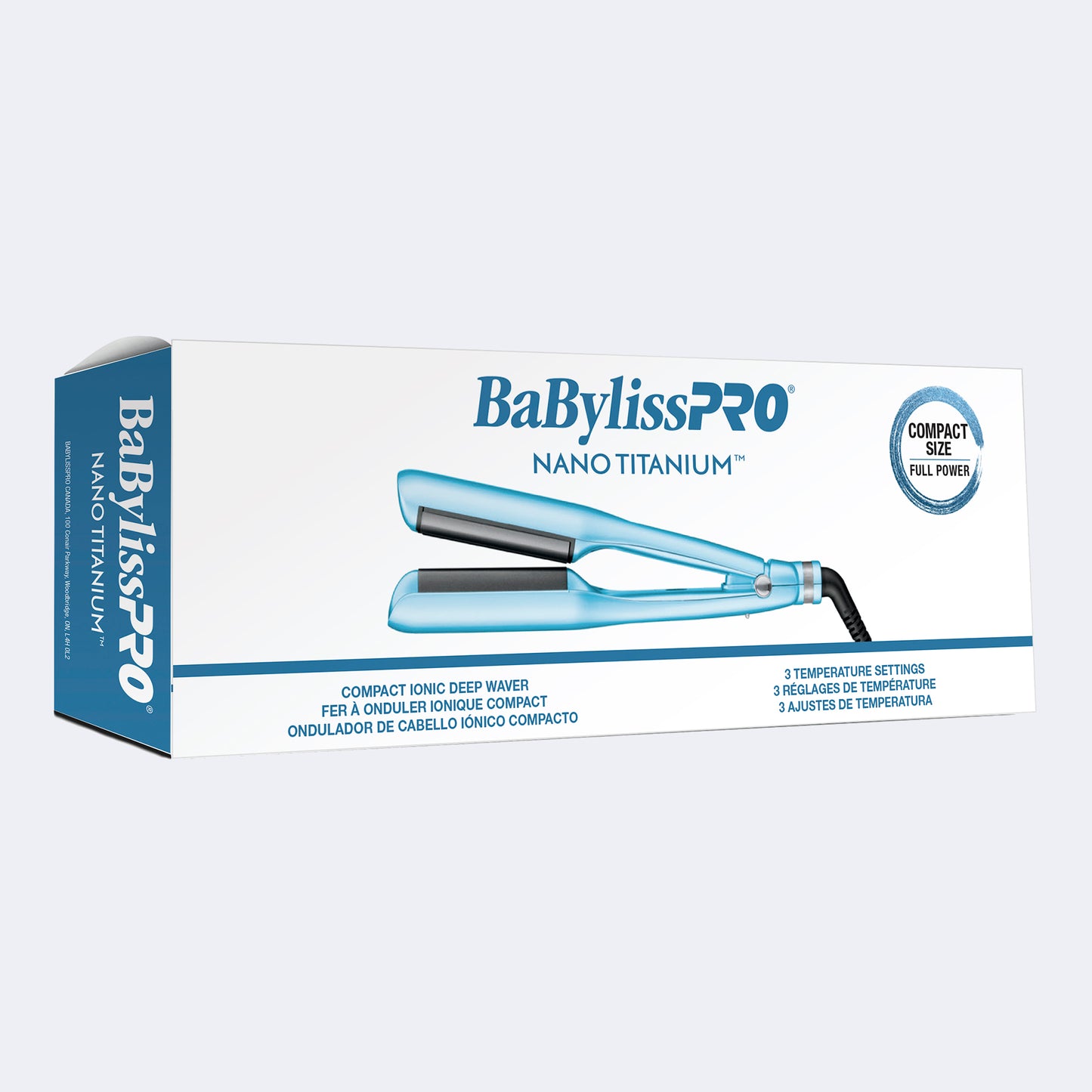 BaBylissPRO – Nano Titanium Compact Ionic Deep Waver