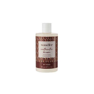 Professional By Fama Wondher Authentic Brown Defending Shampoo – Colour-Depositing Care for Brunette Hair 300 ml