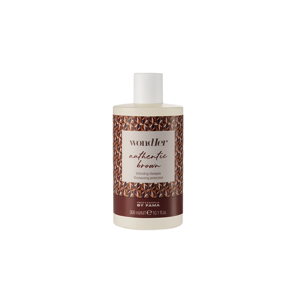 Professional By Fama - Wondher - Champú auténtico para defensa marrón |10.1 oz|