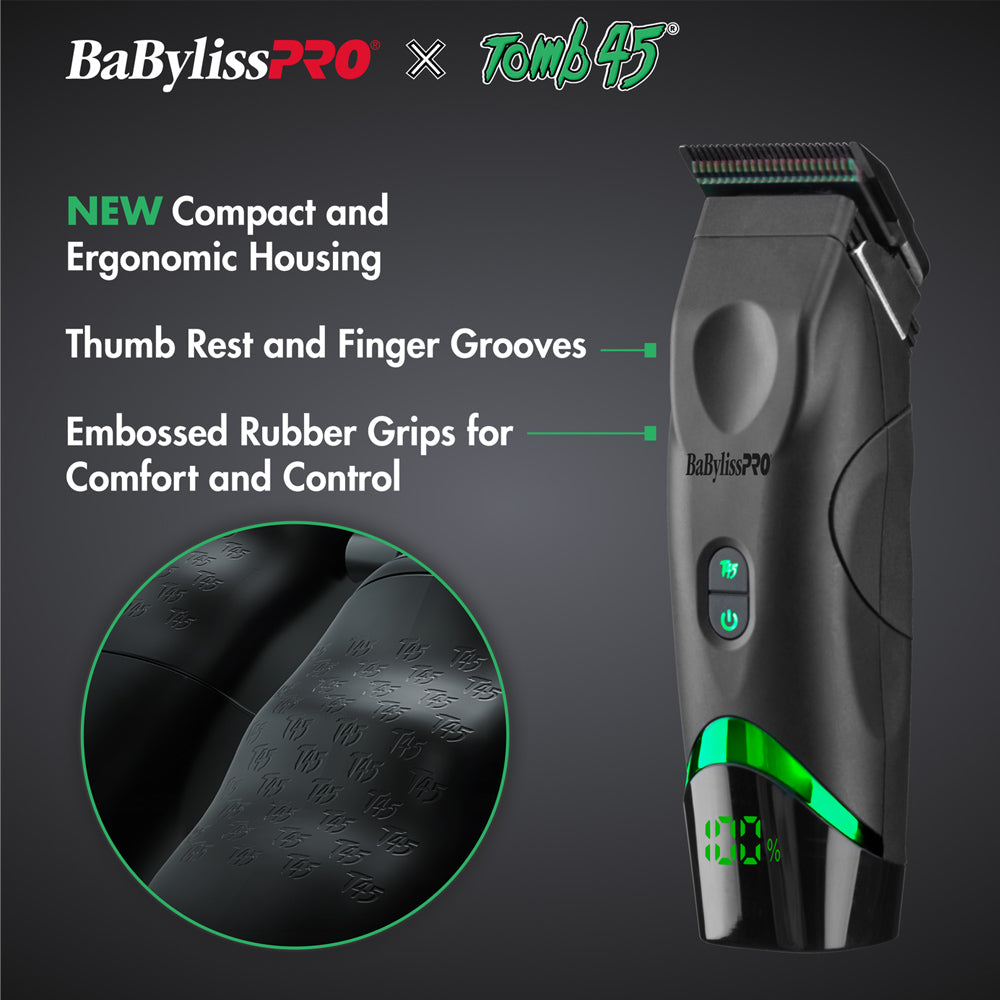 BaBylissPRO x Tomb45 Wireless-Charging Clipper – Dual-Speed Motor – view 10