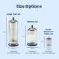Barbicide jar sizes and capacities