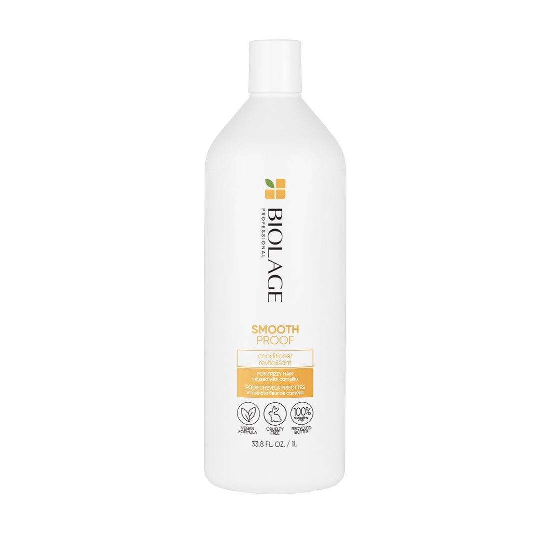 Biolage SmoothProof Conditioner – Anti-Frizz, Humidity Control, Camellia Oil Infused, Vegan