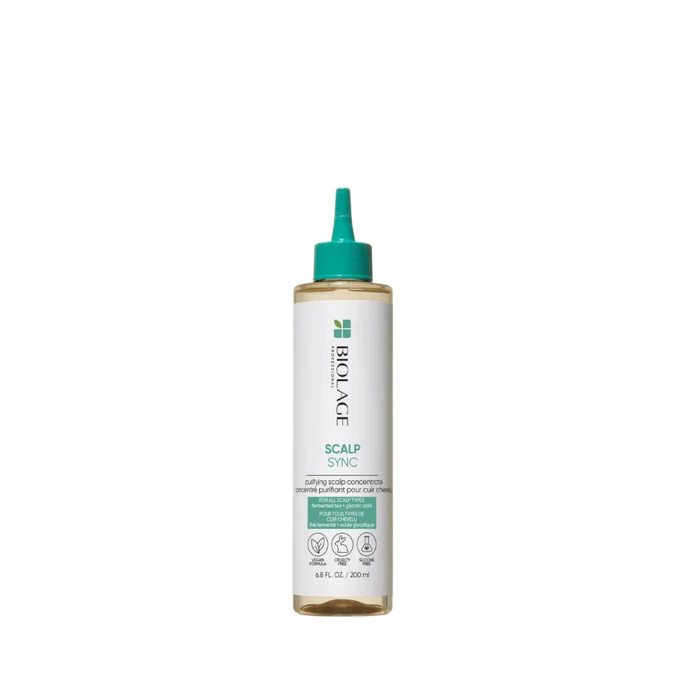 Biolage Scalp Sync Purifying Scalp Concentrate 6.8 oz – Detoxifies & Balances All Scalp Types