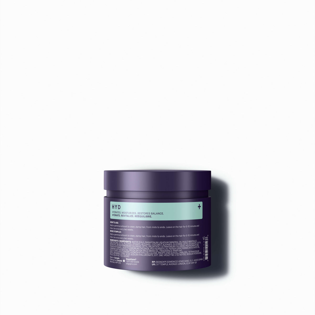 Oligo Professionnel – Blacklight – Hydrating Mask Hyd – official product view