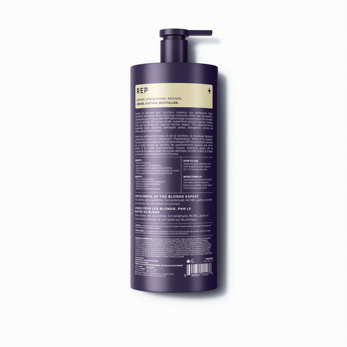 Oligo Professionnel – Blacklight Repair Conditioner Liter – Professionnel – official product view