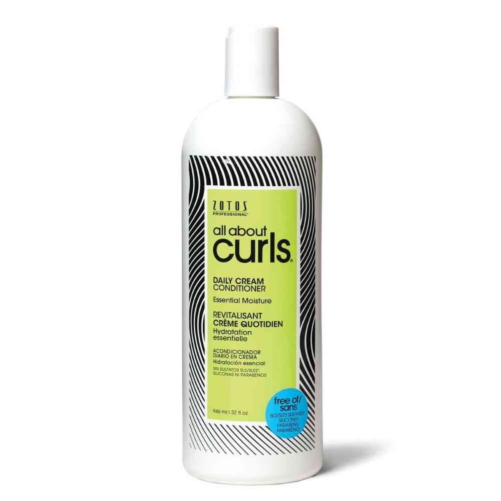 All About Curls Daily Cream Conditioner — 946 ml bottle, front label, white background
