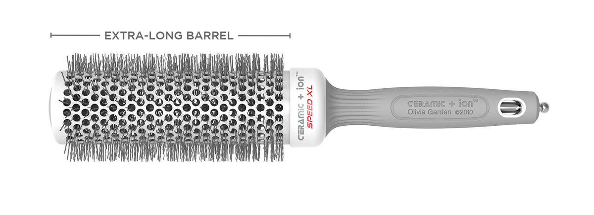 Olivia Garden Ceramic + Ion Speed XL Thermal Brush — 45 mm (1 3/4"), plain white background