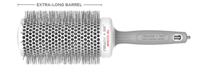 Olivia Garden Ceramic + Ion Speed XL Thermal Brush — 65 mm (3 1/2"), plain white background