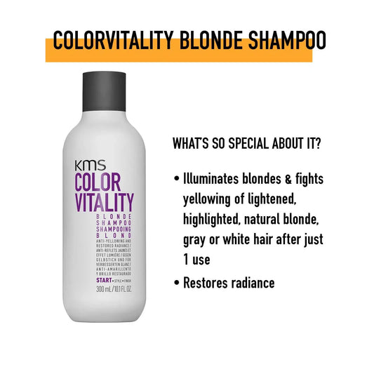KMS ColorVitality Blonde Shampoo — official KMS product image 3 of 6