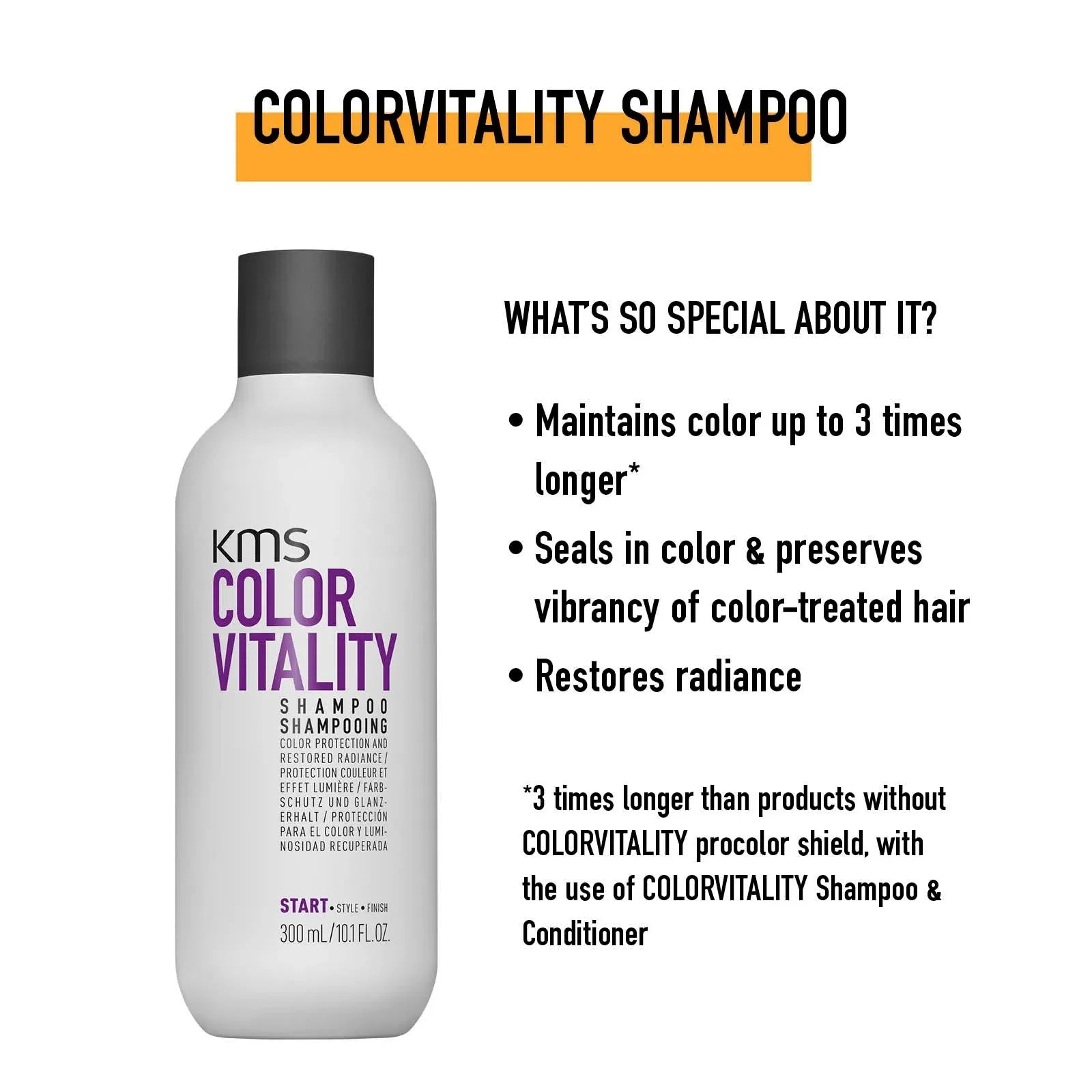 KMS ColorVitality Shampoo — official KMS product image 6 of 6