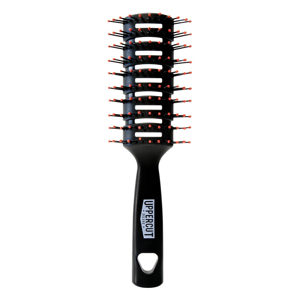 Uppercut Deluxe Vent Brush — full brush, front, plain white background