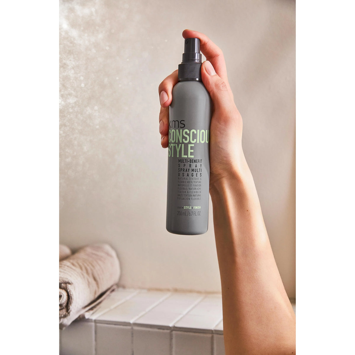 KMS ConsciousStyle Multi-Benefit Spray Duo — official KMS product image 3 of 9