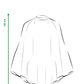 Flean'Up Kids' Poncho size chart