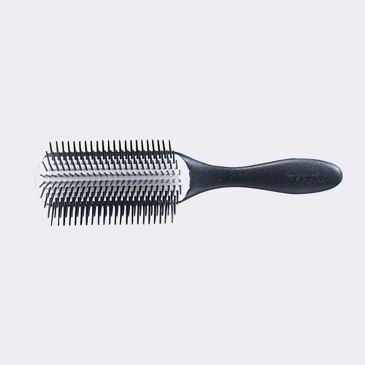 Denman 9-Row Styling Brush – Textured Handle / Brosse coiffante Denman à 9 rangées – manche texturé