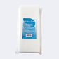 Silkline Professional Slim Buffing Blocks — retail poly bag of white slim buffing blocks, blue SilkLine label / Blocs polissoirs minces Silkline — sachet de vente au détail de blocs blancs, étiquette bleue SilkLine — DBL-15SLIMC
