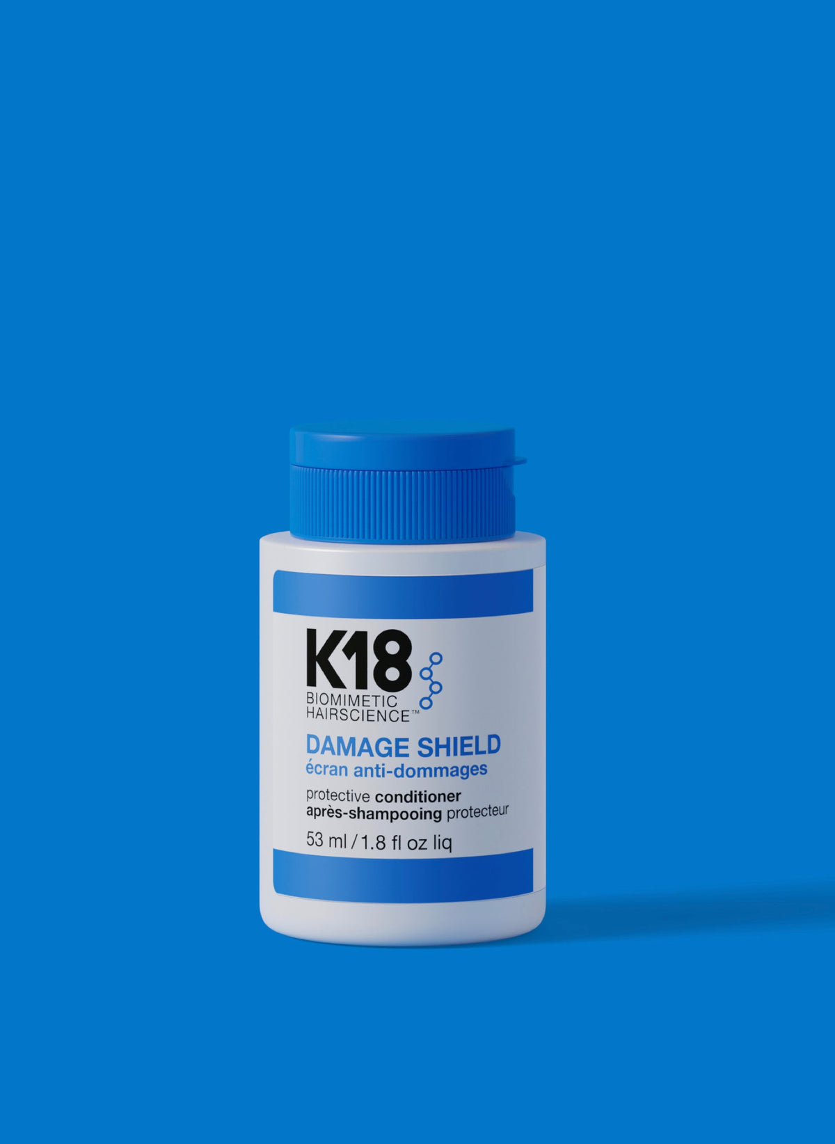 K18 Damage Shield Protective Conditioner — 53 ml travel bottle, front label